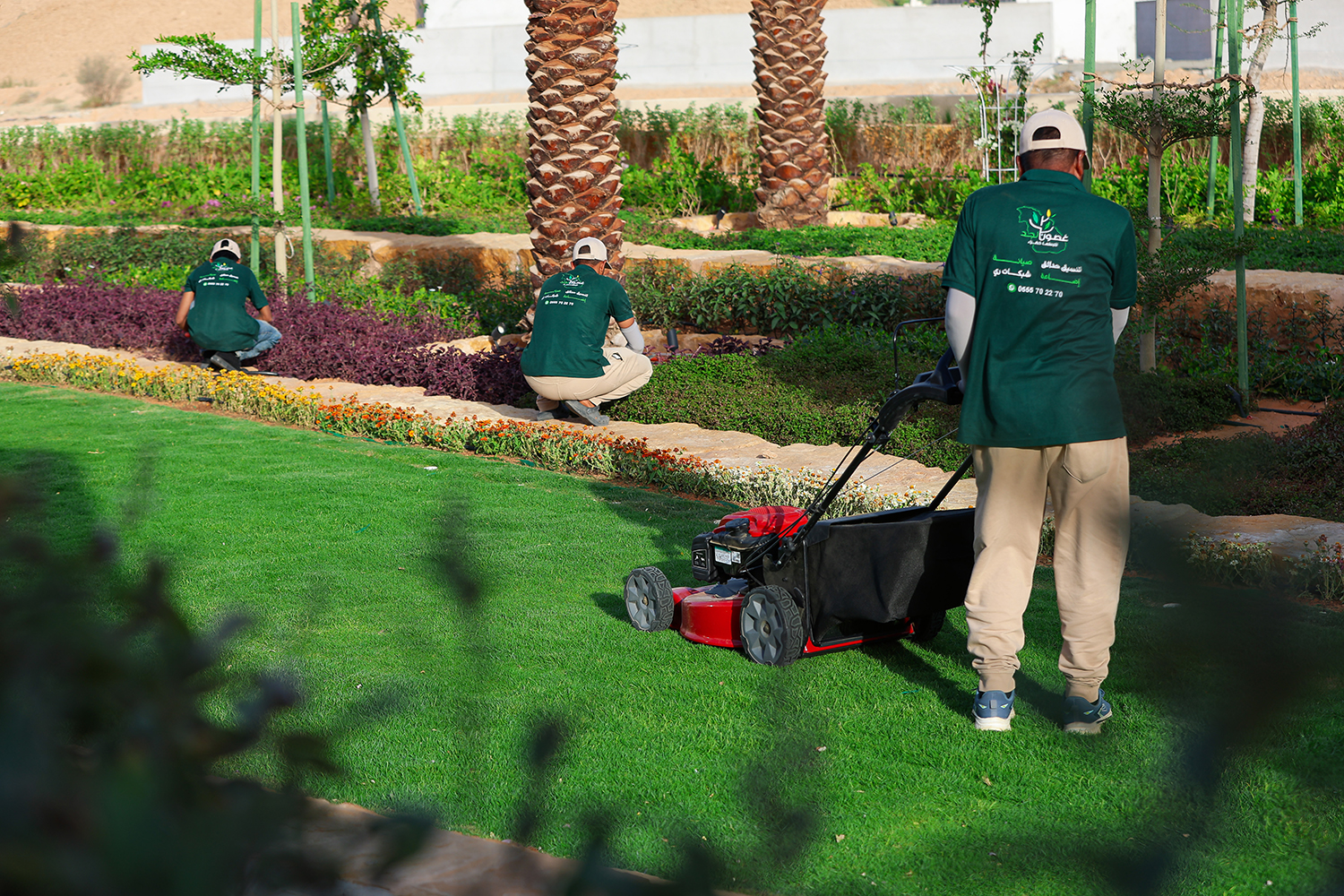 Planting bed maintenance
